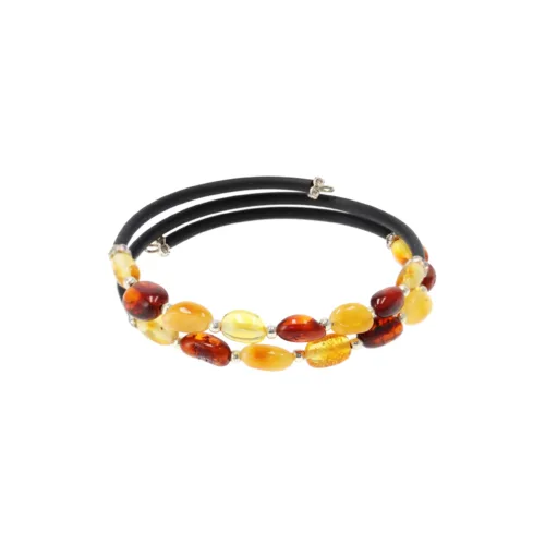 Natural Baltic amber bracelet "Baltic Light"