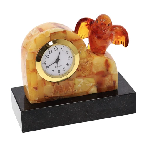 Natural Baltic amber watch "Drop of Light"