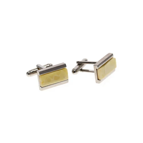 Natural Baltic amber clasps "Classic of Light"